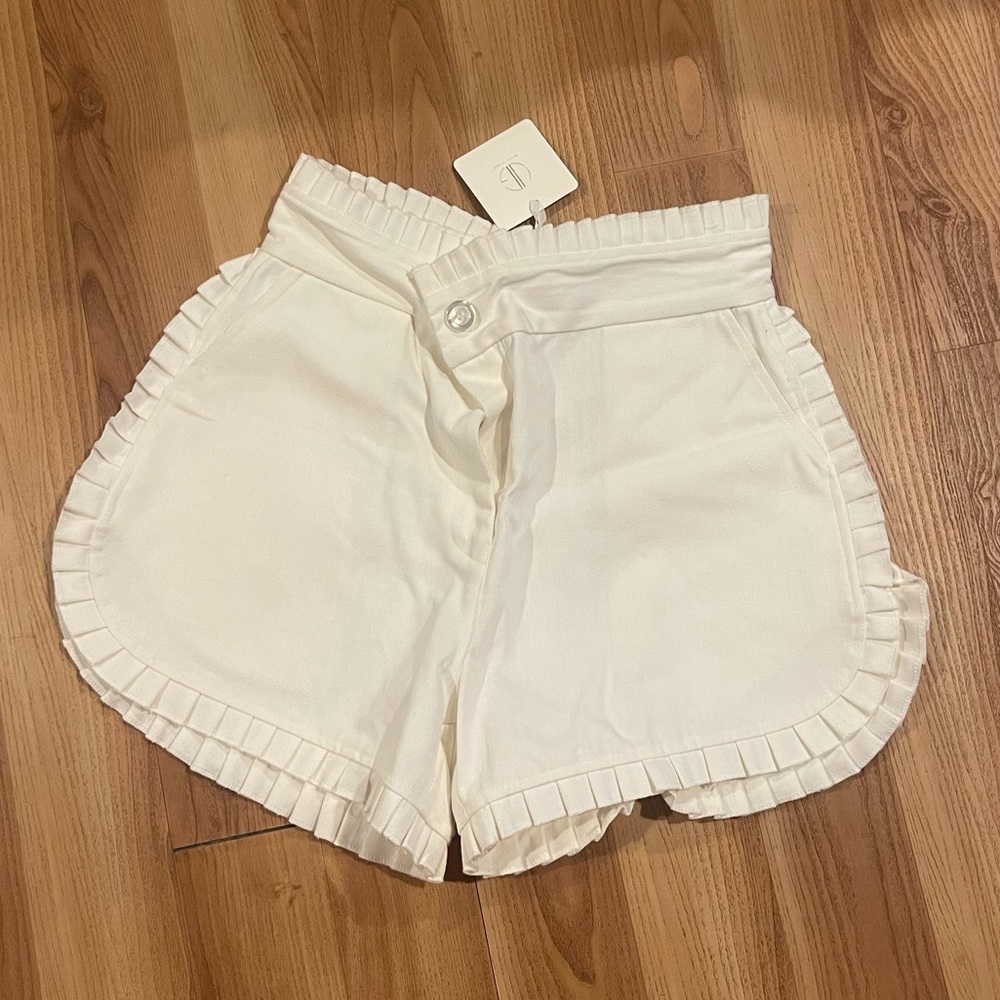 Vita Grace - Never Worn with Tags White Frill Shorts